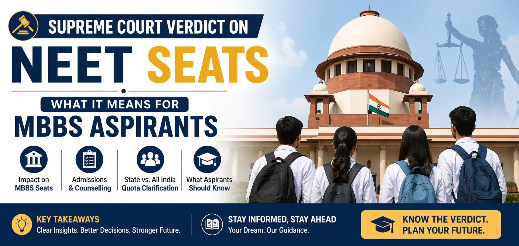 Supreme Court Decision on NEET Seats in 2026: An Extension for MBBS Candidates